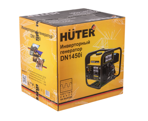 Инверторный генератор DN1450i Huter-Tehinstrument