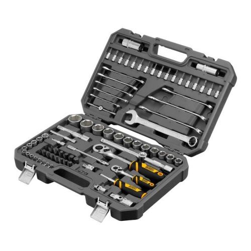 Набор инструментов 82 предмета Denzel, пластиковый кейс-Tehinstrument