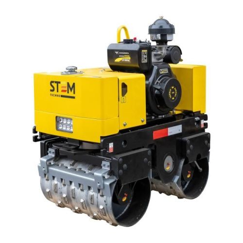 Каток вибрационный двухвальцовый траншейный STEM Techno SRTR 801D -Tehinstrument