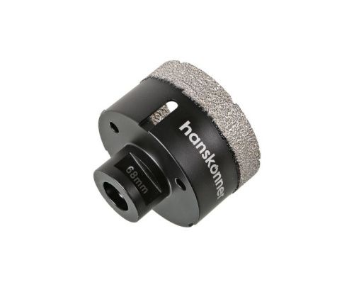 Коронка алмазная для УШМ, tilepro, 68 мм, вакуумн. Спекание алмазов, Hanskonner-Tehinstrument