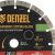 Диск алмазный отрезной DENZEL, ф230 х 22.2 мм, сегментный, сухой рез, HWD92, круг, 731040-Tehinstrument
