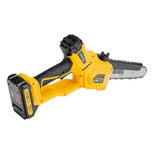 Цепная мини-пила аккумуляторная бесщет., СCS-200BL, шина 200 мм, Li-Ion, 20 В Denzel-Tehinstrument