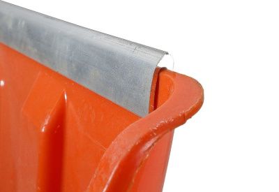 Лопата снегоуборочная 41х41, 5см, морозостойкий пластик, фибергласовый черенок  Sturm-Tehinstrument