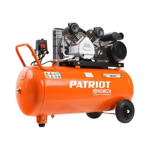 Компрессор поршневой ременной Patriot Remeza СБ4/С-100 LB-Tehinstrument
