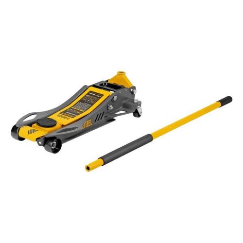 Домкрат гидравлический подкатной, 3,8 т, 110-580 мм, быстрый подъем, низкий подхват, проф. Denzel-Tehinstrument