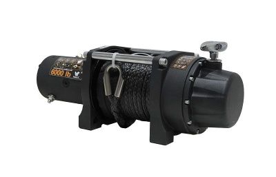 Habert Лебедка электрическая 6000LB, синтетический трос-Tehinstrument