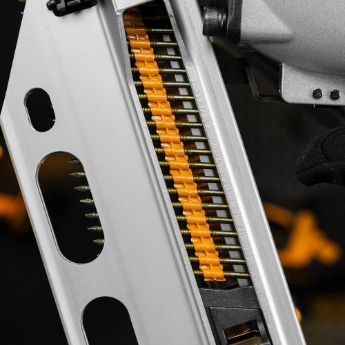 Гвозди для пнев. нейлера (крашен.), длина - 75 мм, диам. - 3,05 мм, 2000 шт. Denzel-Tehinstrument