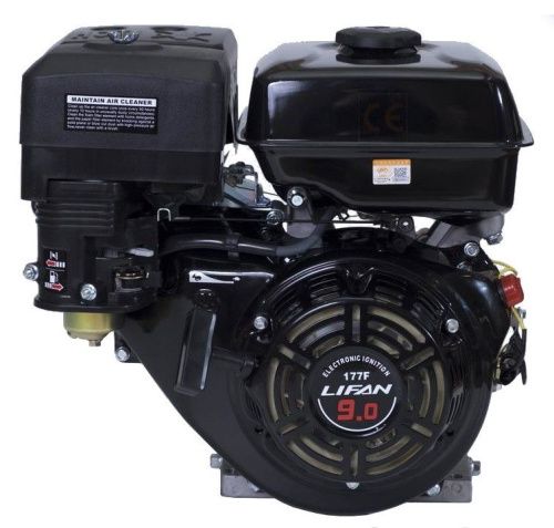 Двигатель Lifan 177F, вал ?25мм, катушка 3 Ампера (for R)-Tehinstrument