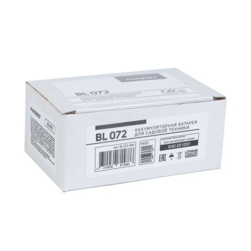 Батарея аккумуляторная Patriot BL 072 (7.2 В)-Tehinstrument