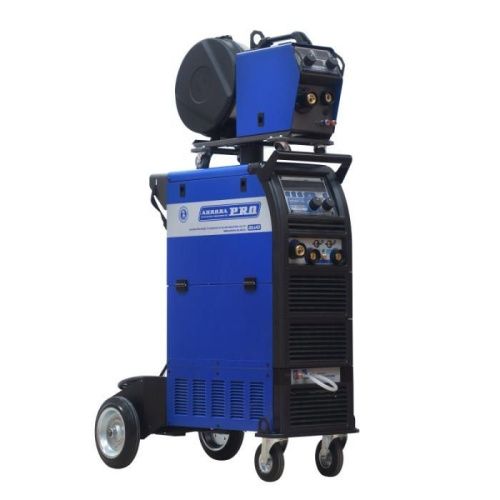 Инверторный сварочный полуавтомат для сварки алюминия AuroraPRO SKYWAY 350 DUAL PULSE с водяным охлаждением и выносным механизмом подачи проволоки-Tehinstrument