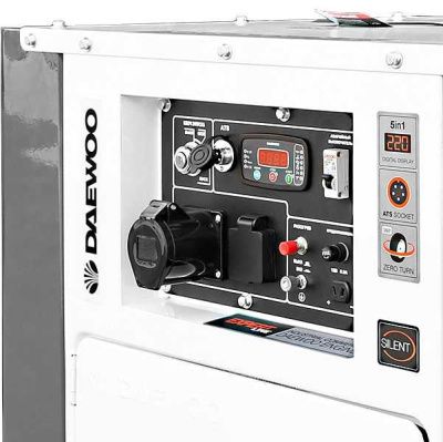 Дизельный генератор DAEWOO DDAE 10000SSE (электростанция DAEWOO DDAE10000SSE)-Tehinstrument
