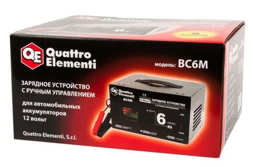 Зарядное устройство QUATTRO ELEMENTI BC  6M-Tehinstrument