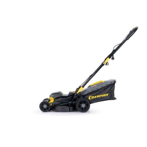 Газонокосилка эл. CHAMPION EM3414 (1,4 кВт травосб. 35л ширина 340мм 20-70мм, 10,7кг)-Tehinstrument