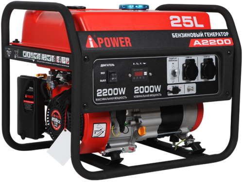 Портативный бензиновый генератор A-iPower A2200-Tehinstrument