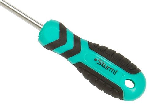 Отвертка TORX TT30H*125мм, с отверстием, CrV магнитный наконечник  Sturm-Tehinstrument