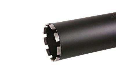 Коронка алмазная LASER по железобетону 112 мм, 1 1/4" , L=450мм, Hanskonner-Tehinstrument