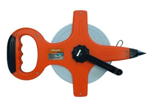 Рулетка 50м геодезическая,  Sturm-Tehinstrument