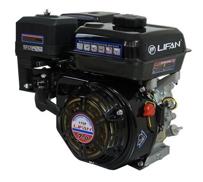 Двигатель Lifan 170F, вал ?20мм (UNF)-Tehinstrument