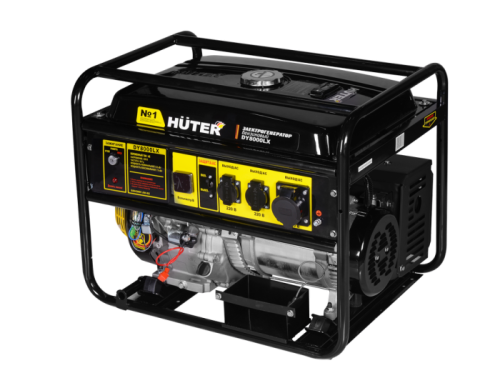 Портативный бензогенератор HUTER DY8000LX-Tehinstrument