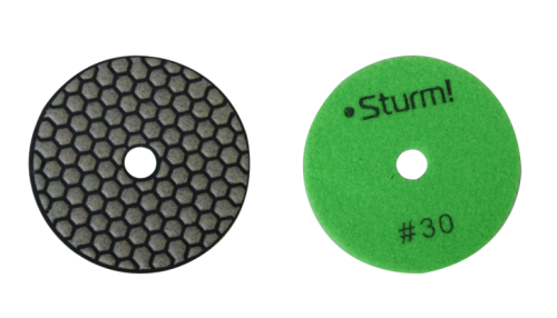 Круг шлифовальный гибкий  Sturm 9012-D100-30-Tehinstrument