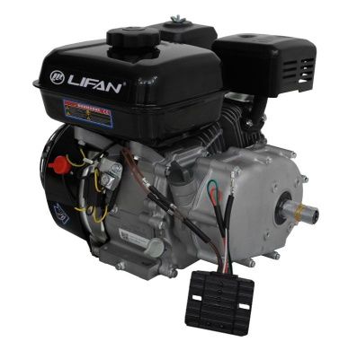 Двигатель Lifan 170F-R, вал ?20мм, катушка 3 Ампера-Tehinstrument