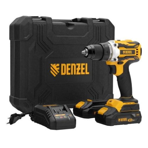 Дрель-шуруповерт аккумуляторная, бесщет. Denzel BLDL-18-02-Tehinstrument