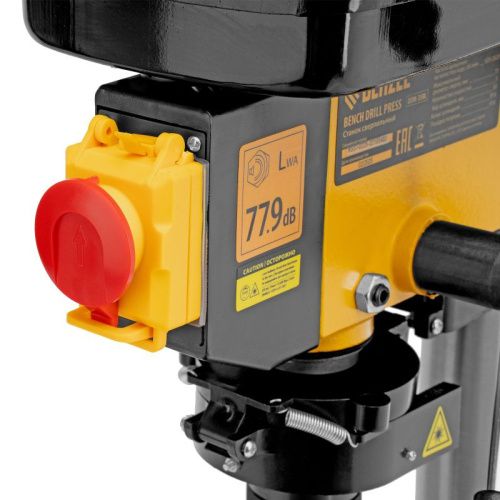 Станок сверлильный DDM-350L, 350 Вт, 13 мм, 5 ск., лазер, настольный Denzel-Tehinstrument