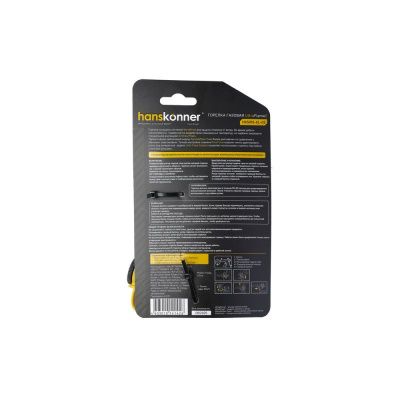 Горелка газовая, пьезоподжиг, керамика в сопле, защита от вспышек, hanskonner-Tehinstrument