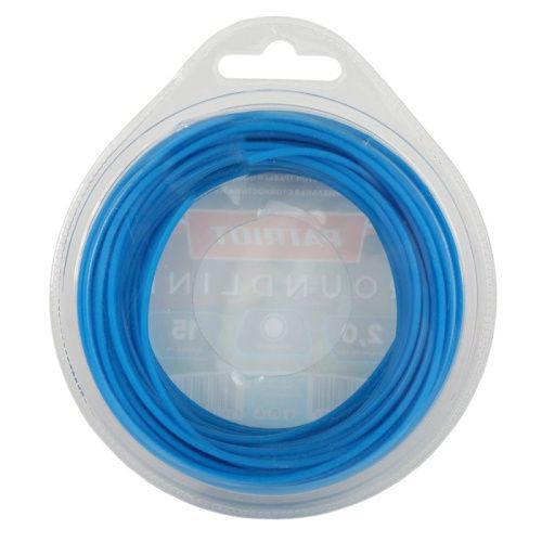 Леска Roundline D 2,0 мм L 15 м (круглая, синяя), Patriot-Tehinstrument