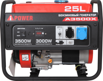 Портативный бензиновый генератор A-iPower A3500X-Tehinstrument