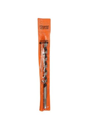 Сверло винтовое по дереву, 12х230мм, сталь 45, шестигранный хвостовик,  Sturm-Tehinstrument
