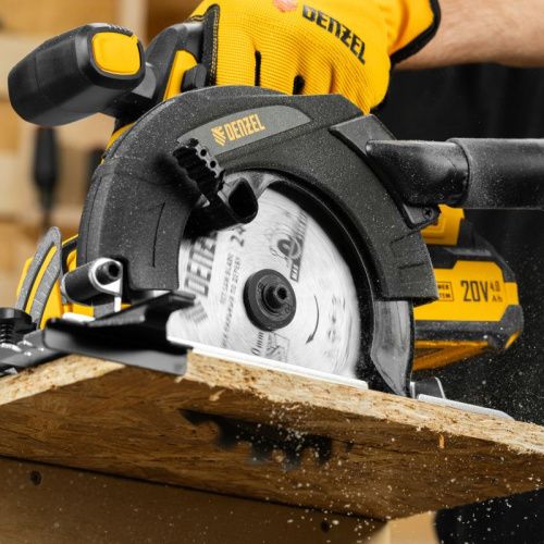 Пила циркулярная аккумуляторная Denzel CCSH-20-165-Tehinstrument