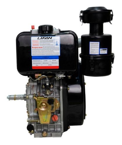 Двигатель Lifan Diesel C195FD-A, вал ?25мм, катушка 6 Ампер-Tehinstrument