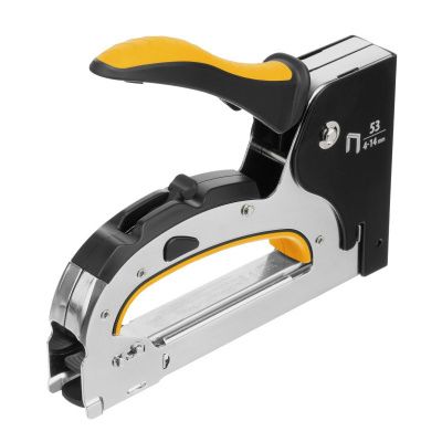 Степлер мебельный, стальной корпус, быстрая загрузка, регул. силы удара, тип 53, 4-14 мм Denzel-Tehinstrument