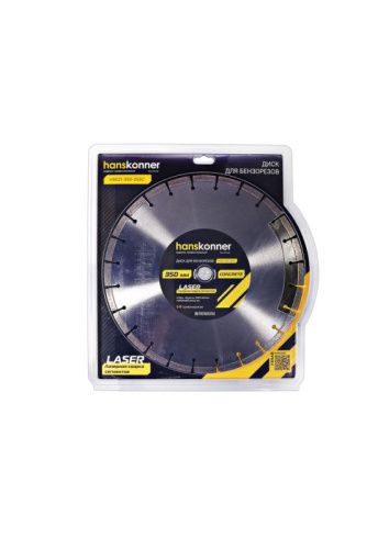 Алмазный диск 350x25,4 LASER CONCRETE, для бензорезов, Hanskonner-Tehinstrument