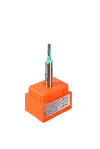 Фреза пазовая прямая с одним лезвием dxhxl 4x13x55 мм, хв.8  Sturm-Tehinstrument