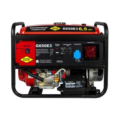 Генератор бензиновый DDE G650E3-Tehinstrument