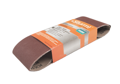 Шлифлента универсальная, 100х610мм, P180, 3 шт, для ЛШМ, х/б ткань,  Sturm-Tehinstrument