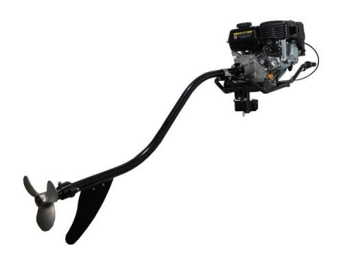 Мотор лодочный болотоход Habert (двигатель Loncin G160 D20)-Tehinstrument