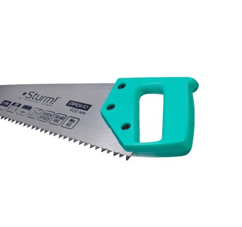 Ножовка по дереву, 400мм, 3TPI, 2D зуб,  Sturm-Tehinstrument