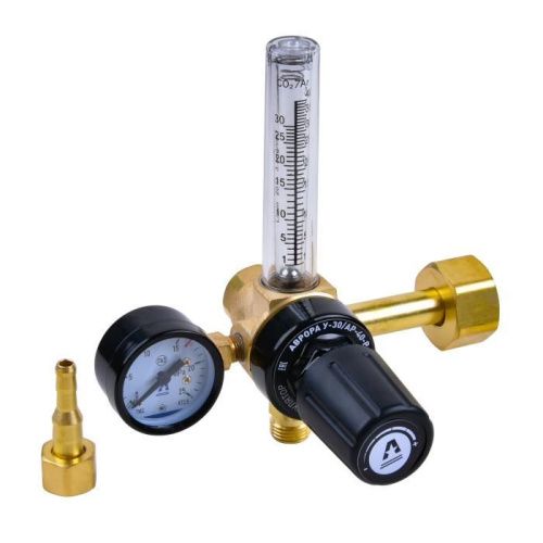 Регулятор расхода газа АВРОРА У-30/АР-40-Р 2 ступени Латунь-Tehinstrument