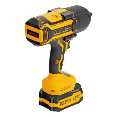 Бесщеточный аккумуляторный ударный гайковерт Denzel CIWH-BL-20-1000, Li-Ion, 20 В-Tehinstrument