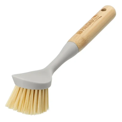 Щетка для посуды круглая d 60х230 мм, бамбуковая рукоятка, Home Palisad-Tehinstrument