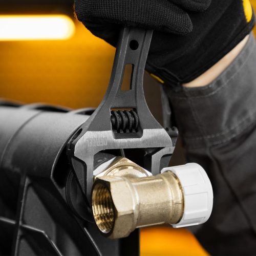 Ключ разводной Denzel 200 мм, CrV-Tehinstrument