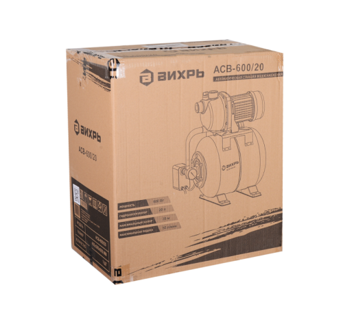 Автономная станция водоснабжения Вихрь АСВ-600/20-Tehinstrument