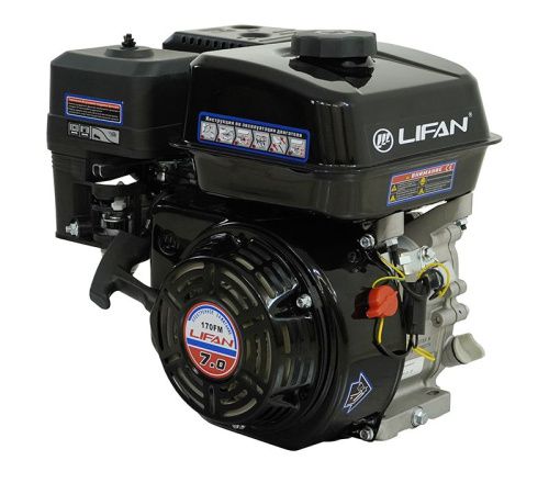 Двигатель Lifan 170FM, вал ?19мм (UNF)-Tehinstrument