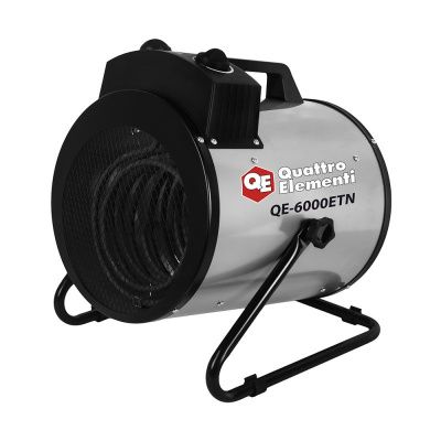 Нагреватель воздуха электрический с ТЭН QUATTRO ELEMENTI QE-6000 ETN  — цилиндр-Tehinstrument