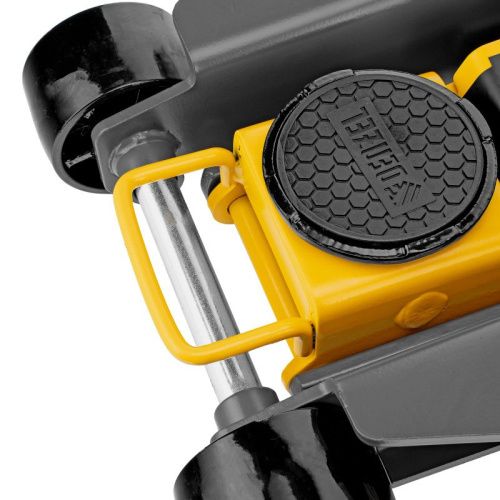 Домкрат гидравлический подкатной, 2/3 т, 98-770 мм, быстрый подъем, низ. подхват, проф, SUV Denzel-Tehinstrument