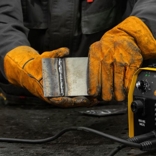 Полуавтоматический сварочный аппарат Denzel Mini MIG-140LFG-Tehinstrument