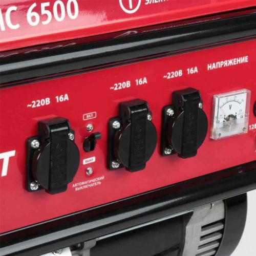 Бензиновый генератор MaxCUT MC 6500 (электростанция МаксКУТ МС6500)-Tehinstrument